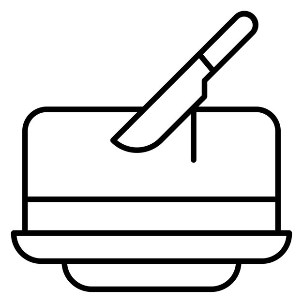 Vecteur style d'illustration vectorielle du beurre