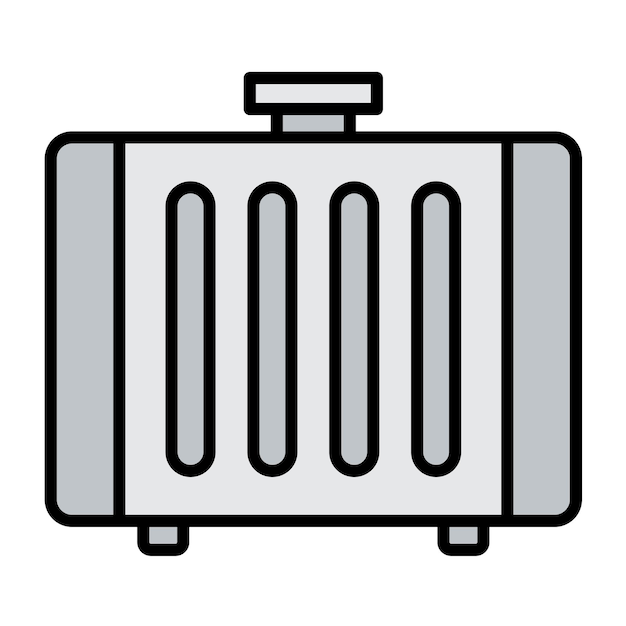 Vecteur style d'illustration vectorielle du radiateur