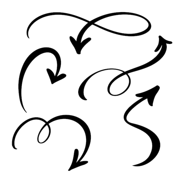 Style de marqueur fait à la main Doodle.