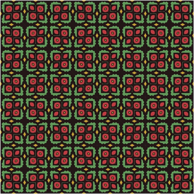 Style minimaliste de fond de motif de batik asiatique
