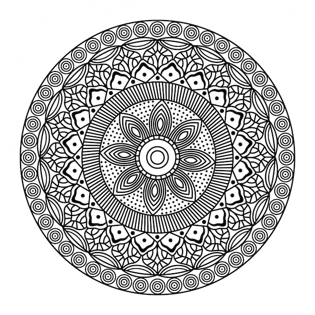 Style Oriental Mandala