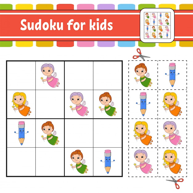 Sudoku Pour Les Enfants.