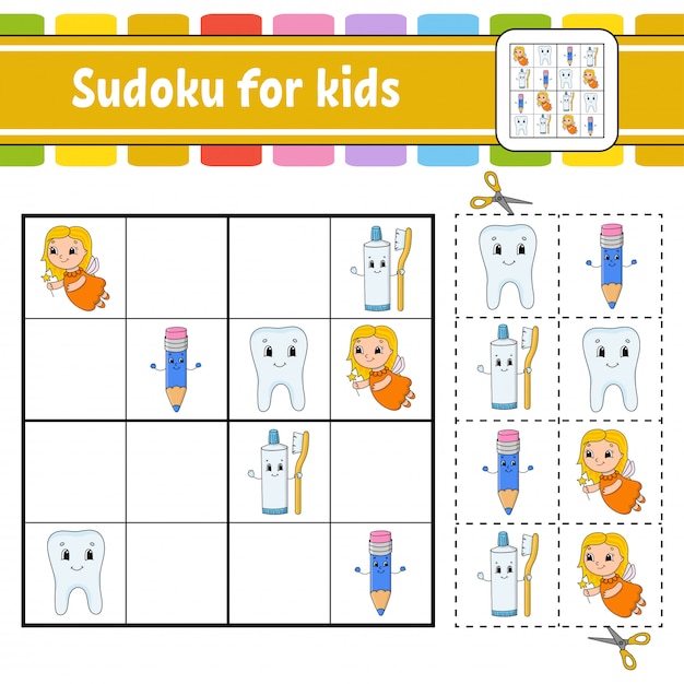 Sudoku Pour Les Enfants.