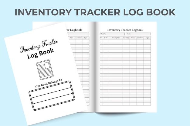 Suivi D'inventaire Journal Intérieur Kdp Vérificateur D'informations D'inventaire Et Journal De Suivi Des Produits Carnet Intérieur Kdp Modèle De Journal De Vérification D'inventaire Essentiel Pour Les Entreprises