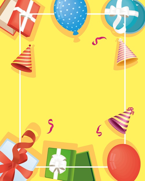 Super cadre d'anniversaire