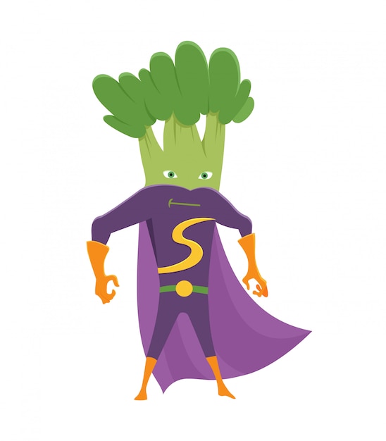 Super Héros De Brocoli