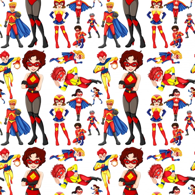 Vecteurs et illustrations de Bande dessinee super heros en