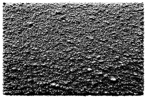 superposition noire monochrome texture sablonneuse grunge sur fond blanc texture de fond de l'image vectorielle