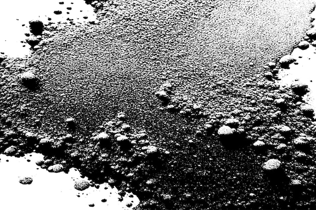 Vecteur superposition noire monochrome texture sablonneuse grunge sur fond blanc texture de fond de l'image vectorielle