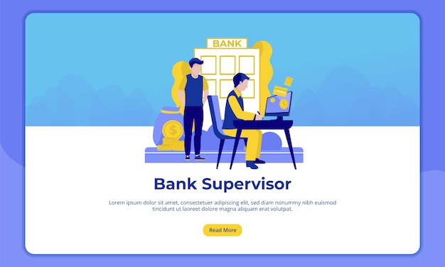 De Superviseur Bancaire, Page De Renvoi Pour Activités Bancaires