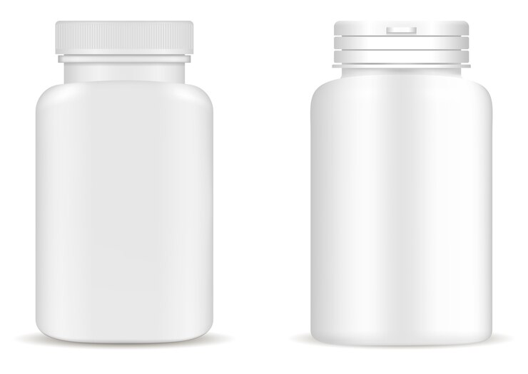 Vecteur supplément bouteille pill bottle medicine jar