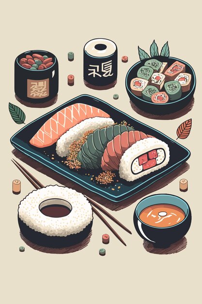 sushi ensemble