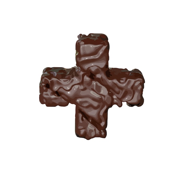 Le Symbole En Chocolat