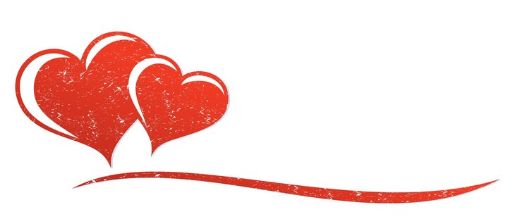 Vecteur le symbole d'un cœur stylisé rouge