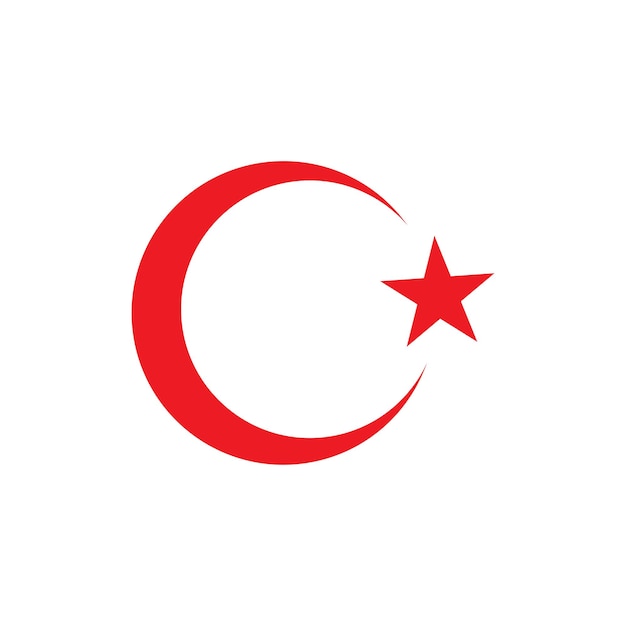 Symbole Du Drapeau De La Turquie
