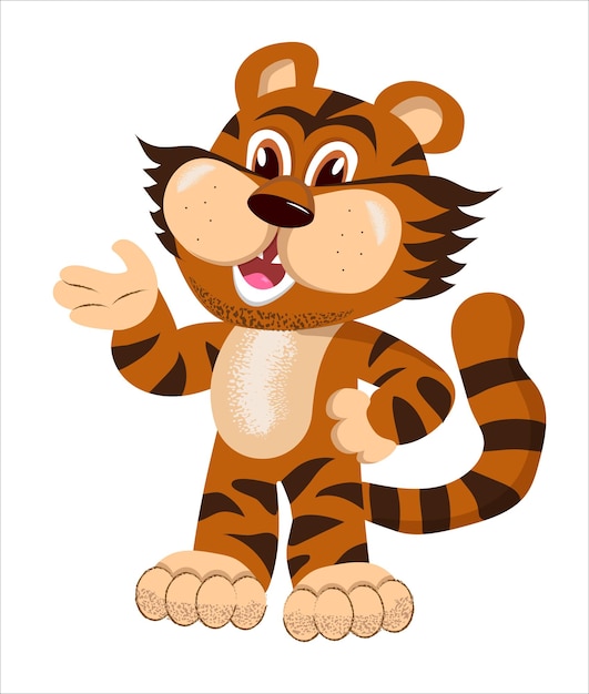 Symbole du tigre de 2022