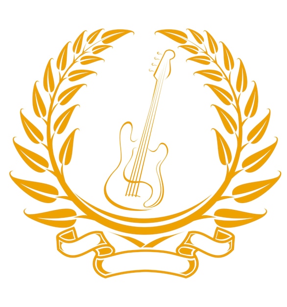 Symbole De Guitare électro