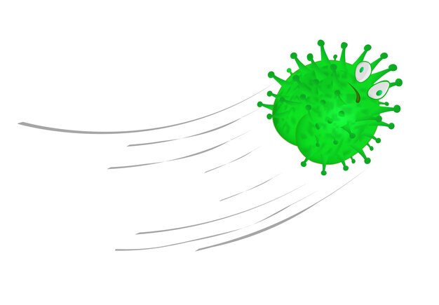 Symbole d'icône modifiable COVID19 isolé sur fond blanc01