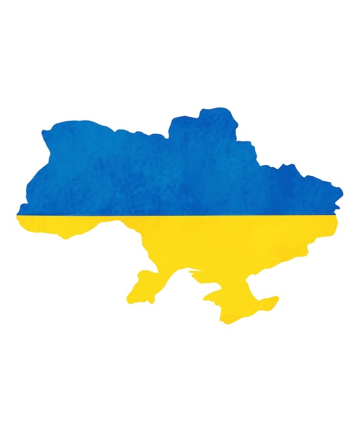 Symbole d'icône vectorielle de république d'Ukraine Illustration de concept de paix et de guerre nationalité Ukrainien