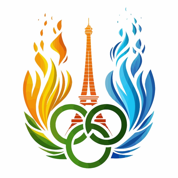 Vecteur un symbole avec le mot tour dessus