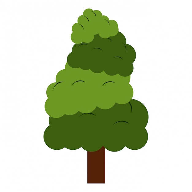 Symbole De La Nature Des Arbres