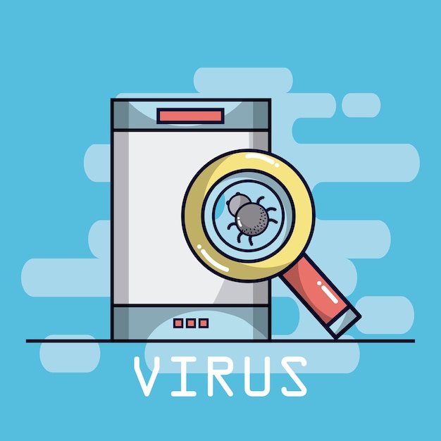 Système de sécurité détecté par un virus Smartphone