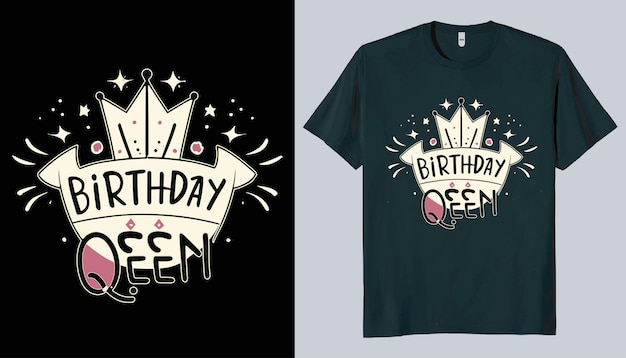Vecteur t-shirt d'anniversaire conception d'art vectoriel illustration de fête de fête