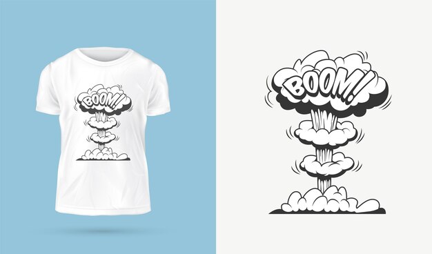 Vecteur un t-shirt blanc avec les mots personnage de livre dessus