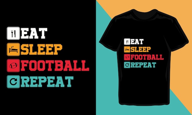 T-shirt De Football Américain