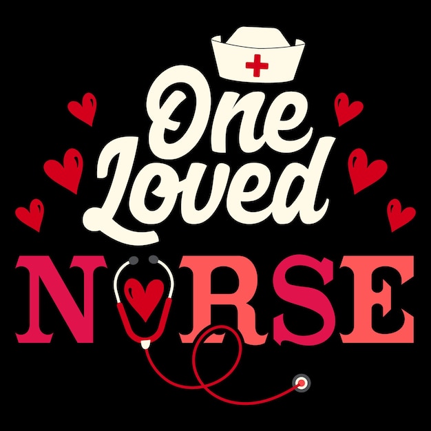 T-shirt Une Infirmière Aimée