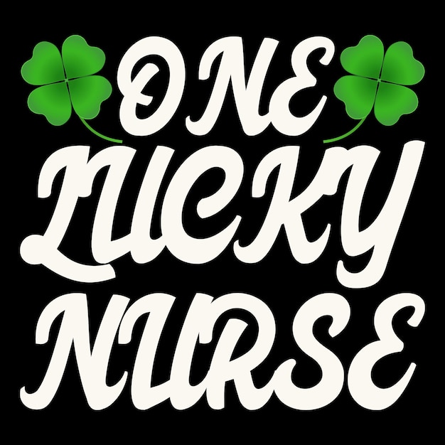 Un T-shirt Lucky Nurse, T-shirt De La Journée De L'infirmière Patrick