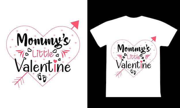 T-shirt de la Saint-Valentin pour les enfants pour les enfants