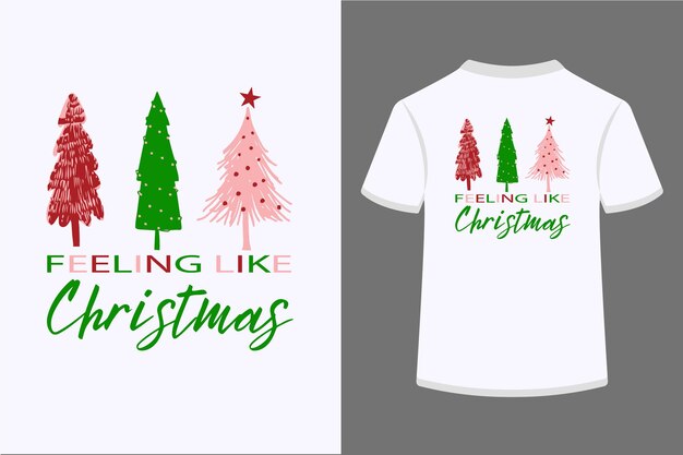 Le t-shirt vectoriel de Noël Ho Ho Ho