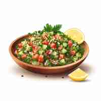 Vecteur le tabbouleh