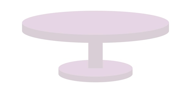 Table Pour Illustration Vectorielle De Gâteau