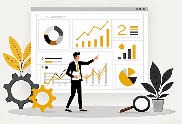 Tableau de bord d'analyse des données commerciales