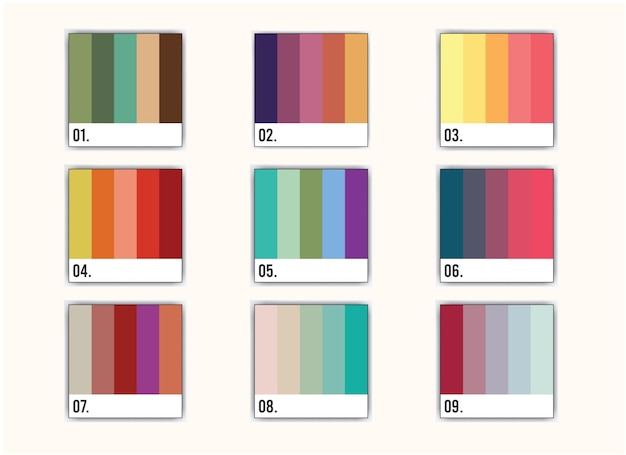 Un Tableau De Différentes Couleurs Avec Les Chiffres 9, 9, 9, 8, 8, 8, 8, 8, 8, 8, 8, 8, 8, 8, 8,