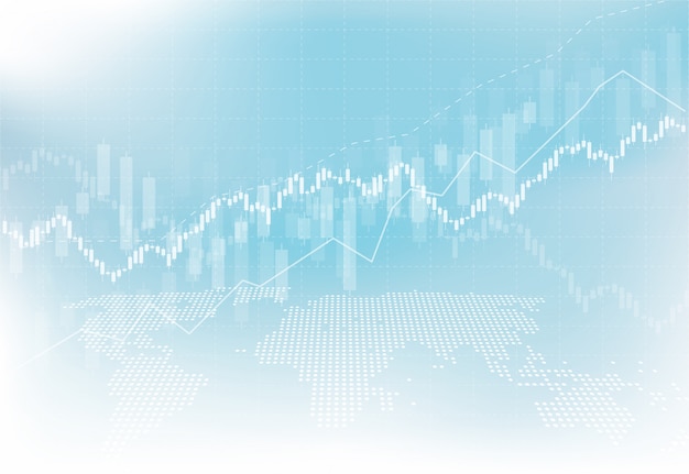 Tableau Graphique De Bougie Bâton De Négociation Des Investissements En Bourse