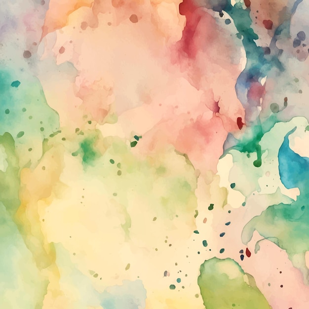 Taches D'aquarelle Abstrait