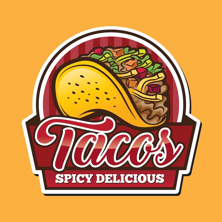 Tacos Logo Mascotte Franchise Vector Design