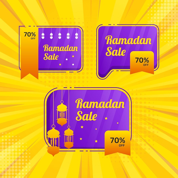 Tag Sal Spécial Ramadan Modèle De Conception