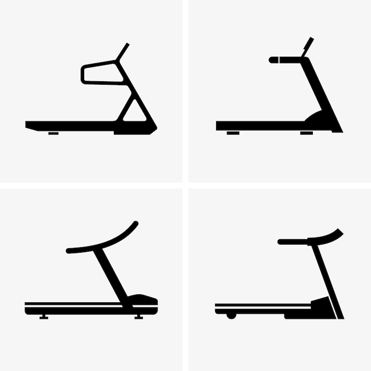 Vecteur tapis de course