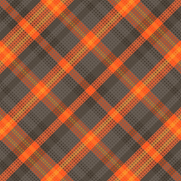 Tartan à Carreaux Avec Motif De Couleur Nocturne