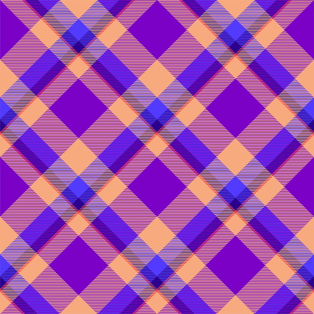 Tartan ecosse vecteur de motif à carreaux sans couture Tissu de fond rétro Vintage check couleur texture géométrique carrée pour impression textile papier d'emballage carte-cadeau papier peint design plat