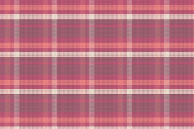 Tartan Ou Motif De Couleur Rétro à Carreaux