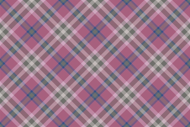 Tartan plaid fond diagonale vérifier modèle sans couture vecteur texture de tissu pour impression textile papier d'emballage papier peint carte-cadeau