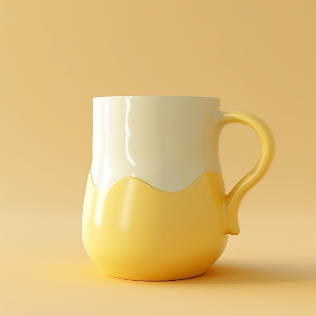 Vecteur une tasse abstraite