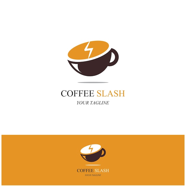 Tasse à Café Logo Template