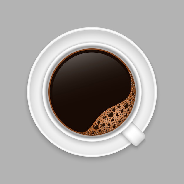 Tasse à café réaliste