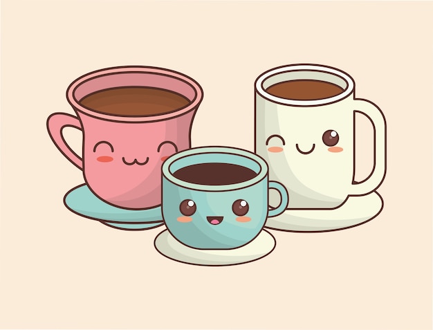 Tasses à Café Kawaii